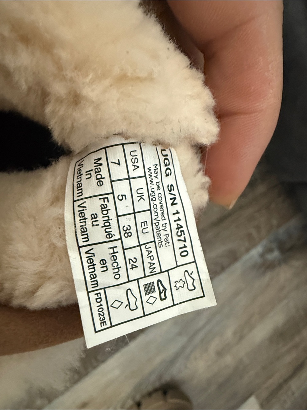 UGG Chestnut Tan Suede Shearling Ankle Boots - Picture 3 of 5